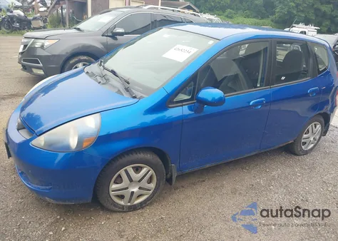 2007 Honda Fit Dx from USA, damaged, VIN JHMGD37247S805640